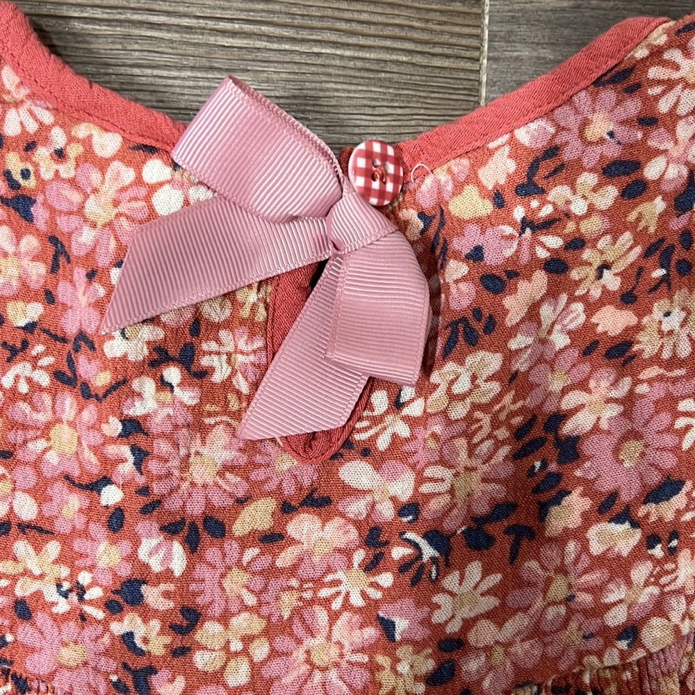 Matilda Jane Smocked Ruffle Top Size 8 - Picture 6 of 10